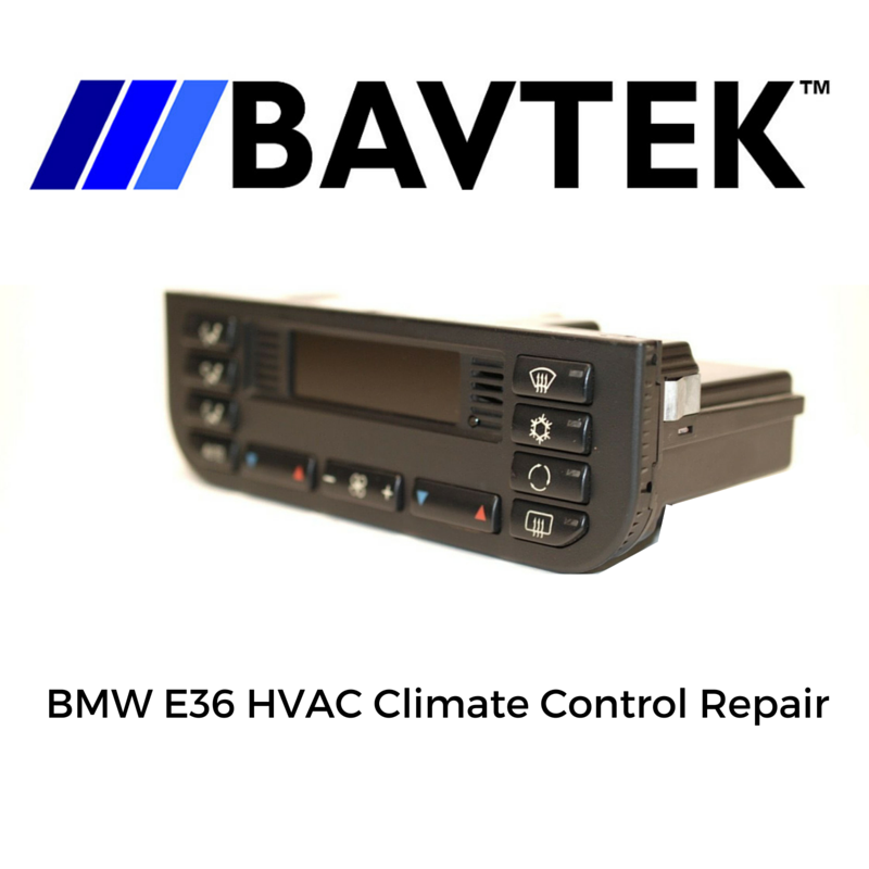 REPAIR SERVICE FIX BMW 1996-1999 E36 M3 HVAC CLIMATE CONTROL UNIT AC HEATER 