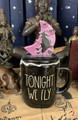 "TONIGHT WE FLY" RAE DUNN - 8.5" Halloween Witch Topper Mug New with Tags in Box