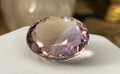 22.24 ct Brazilian Shaman's Faceted Oval Ametrine Gem - A Black Pyramid Vèvé Room Find - The Voodoo Estate