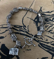 Bali Sterling Silver "The Open Book" Mala Bracelet - A Master Suite Find - The Voodoo Estate