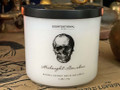 SCENTSATIONAL CANDLE CO Midnight Bourbon 14.5 oz 2 Wick Skull/Web Jar Candle NEW