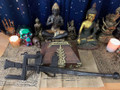 Tuareg Berber Magi's Swastika Blood Magic Murder Sword, Dowry Box, Crystal Skull, Gems, Ring Kit, Murmur Curse Massacre Booty - A Master Suite Find - The Voodoo Estate - SOLD! -