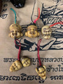 Lot of Six (6) Miniature Lucite, Japanese Noh Masks - A Main Library Find - The Voodoo Estate