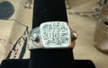 1888 LiDiex, Strega Maria's Nazi Officer Coin Silver 1940 Operation Weserübung Nord WW2 German Invasion of Norway Memento Mori Death Worn Skull Ring - The Voodoo Estate