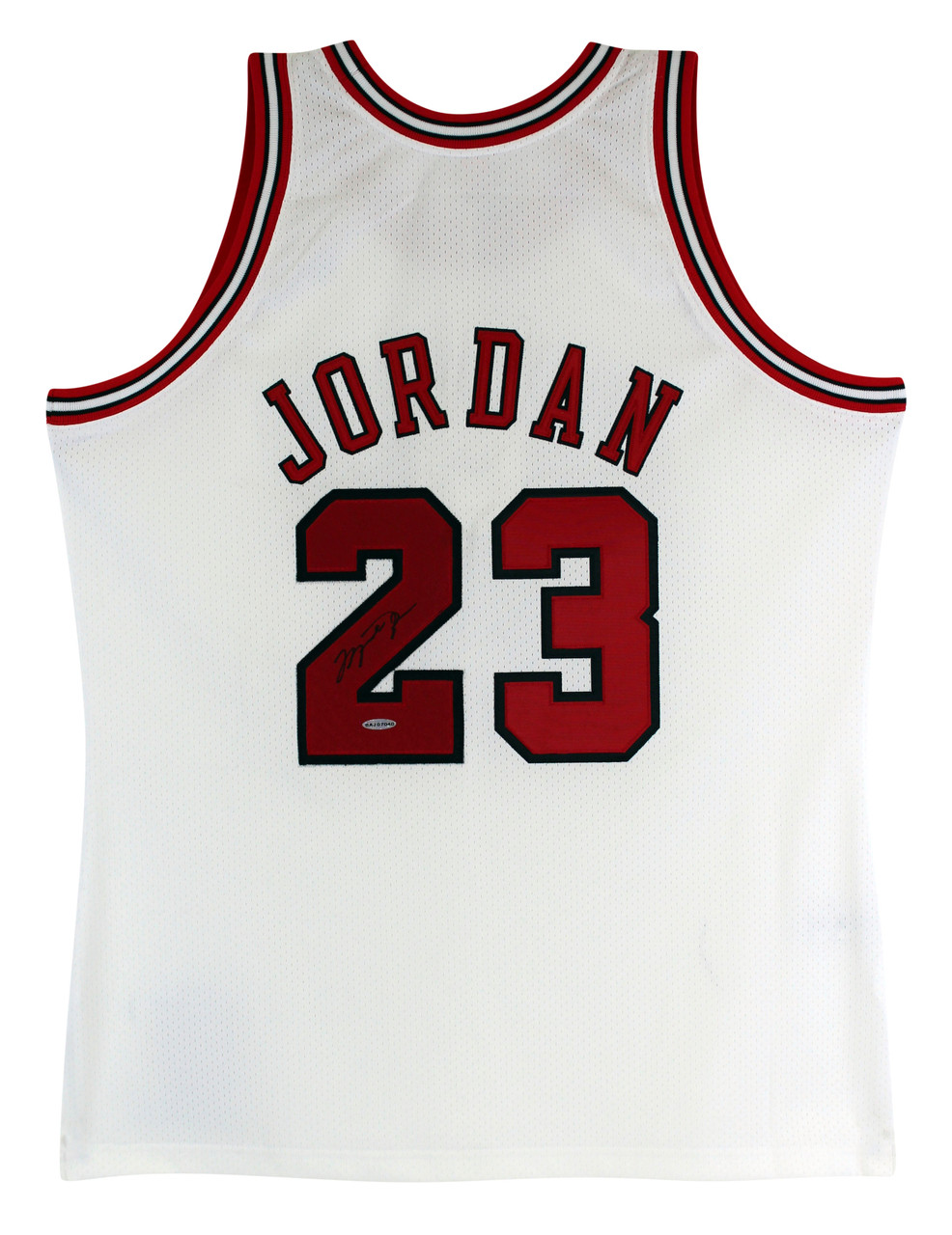 authentic signed michael jordan jersey