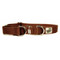 Martingale Training Collar - Handmade using bamboo - Brown