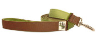 Handmade 1inch Dog Leash - Two-Tone