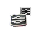 Jeremiah Watt Horse Shoe Brand Hardware Southwest Loops Black Inlay