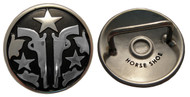 Jeremiah Watt Pistol Packin' Concho Loop Back Pair