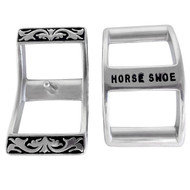 Jeremiah Watt Horse Shoe Brand Hardware Conway Buckle Black