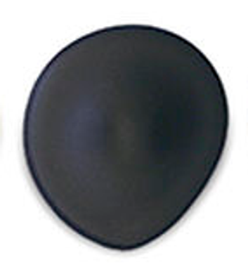 Tear Drop Soft Black Seamless Bra Cups - Size C