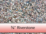 3/8" Colourful Riverstone
