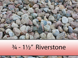 3/4" - 1 1/2" Colourful Riverstone