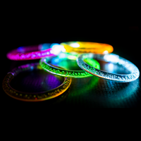 Flashing Rainbow Bubble Bracelet