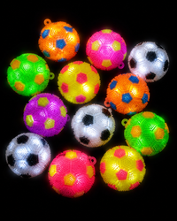 24 Flashing Squishy Balls