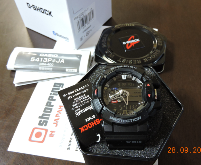 casio adjust time g shock world Series G 400 Gâ€™Mix 1AJF Shock Bluetooth GBA Casio