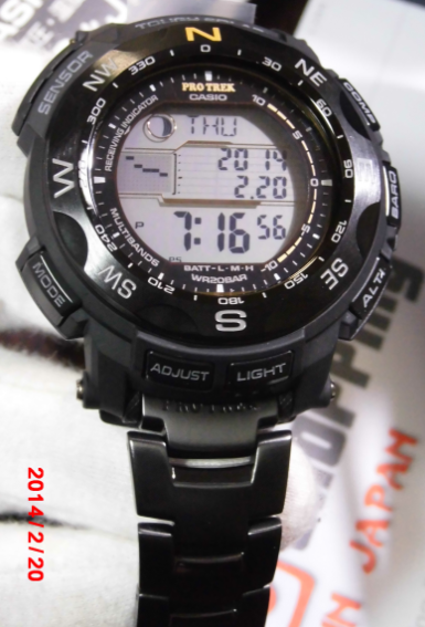 Casio Protrek PRW-2500YT-1JF Black Titan Limited - Shopping In Japan .NET