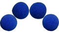 1.5 inch High Density Ultra Soft Sponge Ball (Blue) Pack of 4 from Magic by Gosh