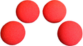 3 inch Regular Sponge Ball (Red) Pack of 4 from Magic by Gosh