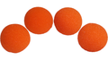 3 inch Super Soft Sponge Ball (Orange) Pack of 4 from Magic by Gosh