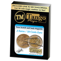 Magnetic Scotch and Soda 2 Euro and 50 cent Euro by Tango -Trick (E0077)