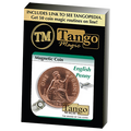Magnetic Coin English Penny (D0027)by Tango - Trick