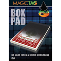 Box Pad (RED) DVD and Gimmick by Gary Jones and Chris Congreave - Tricks