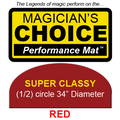 Super Classy Close-Up Mat (RED, 34 inch) by Ronjo - Trick