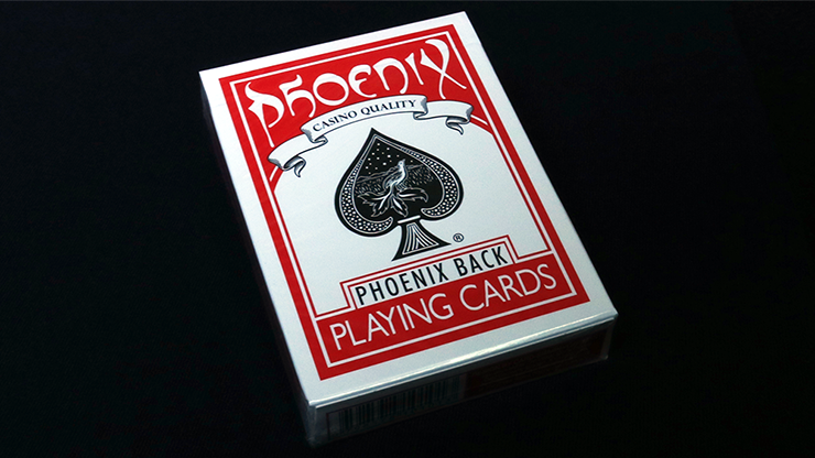 Phoenix Deck Kartenspiel Rot - Professionelle Zauberkarten Von Card-Shark
