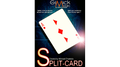 SPLIT-CARD (Red) by Mickael Chatelain  - Trick
