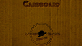 CARDBOARD The Book by Patrick G. Redford - Book