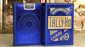 Tally Ho Blue (Circle) MetalLuxe Playing Cards by US Playing Cards