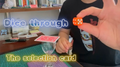 Dice Through Card by Dingding video DOWNLOAD