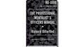 The Professional Mentalist's Officers Manual  by Richard Osterlind - Book