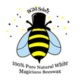 BGM Select 100% Pure Natural White Magician's Beeswax By Big Guys Magic