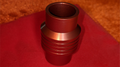 Penny Tube (Aluminum Red) by Chazpro Magic - Trick