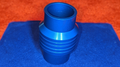 Penny Tube (Aluminum Blue) by Chazpro Magic - Trick