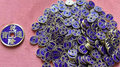 MINI CHINESE COIN PURPLE by N2G - Trick