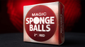 Magic Sponge Balls 4PK RED 2" by Murphy's Magic