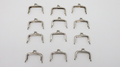 Purse Frames (Silver, 12 in one pack) Goshman