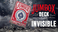 Jumbox Invisible Deck (Red) by Magic Dream