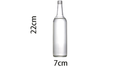 Self Exploding Transparent Beer Bottle (Small) by Wance