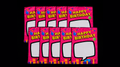 Birthday Silk Surprise REFILL (10 Silks) by PlayTime Magic DEFMA (Pink)