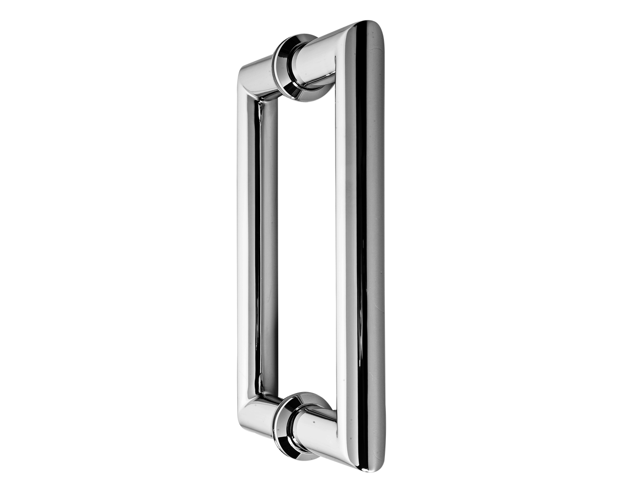 H8x8mtmbl Mitered Glass Door Handle Matte Black Tag Railing Inc