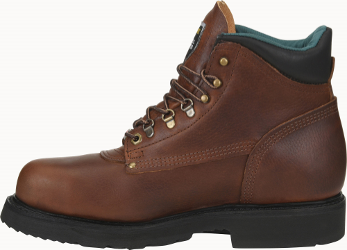 Carolina 1309 USA Leather Sarge Work Boots Men\'s 16 4E Brown Steel Toe Carolina 1309 Sarge Lo - Chester Boot Shop main image 4