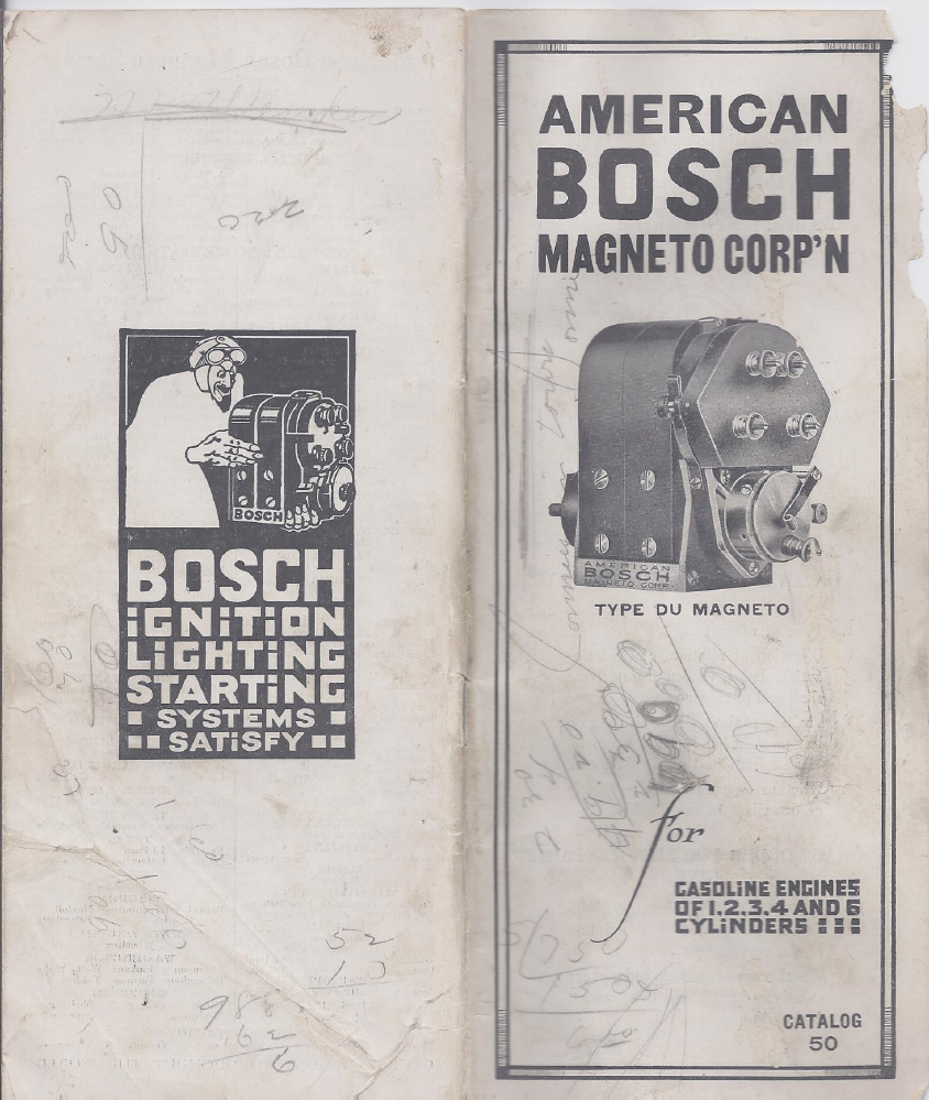 American  DU Magneto catalog