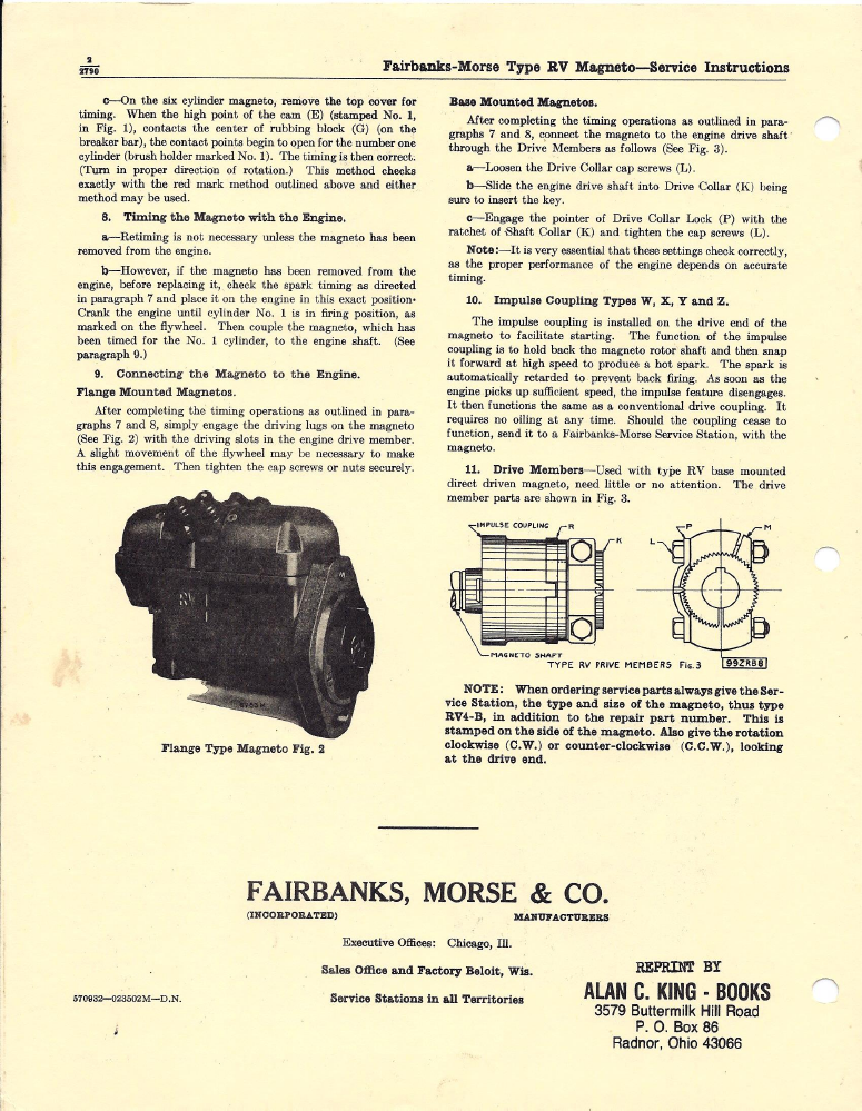 fairbanks ward generator manual