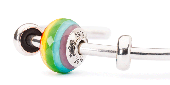 Trollbeads Peoples Bead 2016 | TrollbeadsAkron.com Trollbeads People's Bead 2016 on Bangle