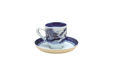 Mottahedeh Blue Canton Demitasse Cup and Saucer HC105
