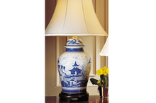 Mottahedeh Blue Canton Ginger Jar Lamp HC132L